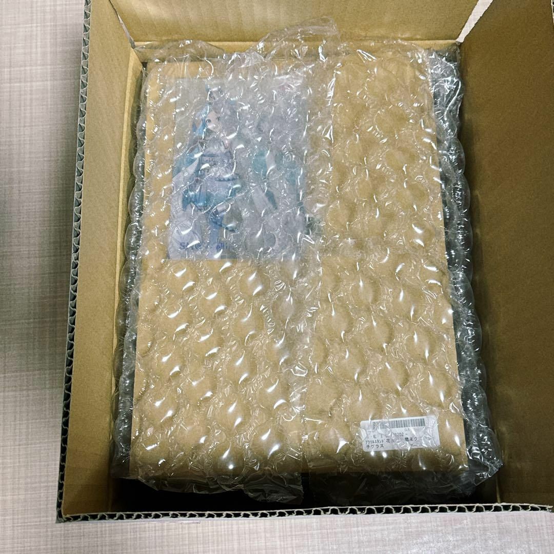 限定品】雪ミク 江戸切子 グラス 花浅葱色 初音ミク - メルカリ