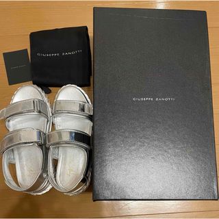 GIUZEPPE ZANOTTI - 定価約17万円　新品未使用　ジュゼッペザノッティ　レザーサンダル36サイズ