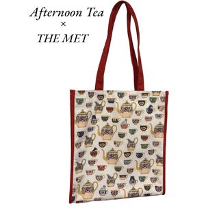 美品✩.*˚アフタヌーンティー THE MET コラボ トートバッグ