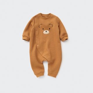 ユニクロ(UNIQLO)のユニクロ キルトカバーオール 70 長袖(カバーオール)