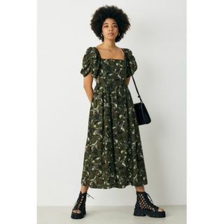 マウジー(moussy)のmoussy MULHOUSE FRINGE DRESS(ロングワンピース/マキシワンピース)