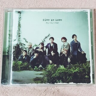 ヘイセイジャンプ(Hey! Say! JUMP)の【難あり】Hey!Say!JUMP Give Me Love CD(ポップス/ロック(邦楽))