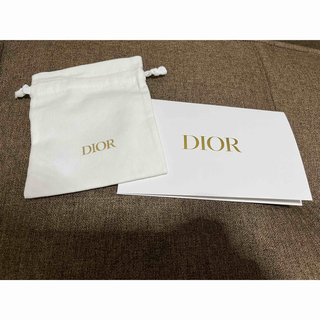 ディオール(Dior)のDior 巾着 封筒 ノベルティ(ポーチ)