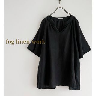 fog linen work - fog linen work ブラウス