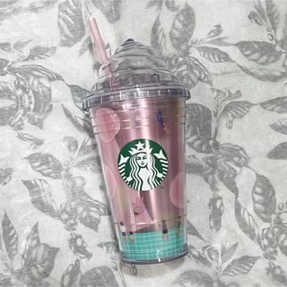 スターバックスコーヒー(Starbucks Coffee)のスターバックス　ピーチフル　パラダイス　ホイップ　リッド　タンブラー(タンブラー)