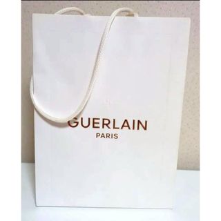 GUERLAIN - ゲランGUERLAINショッパー紙袋　ホワイト　ゴールドエンボス加工