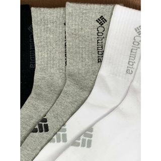 コロンビアColumbia メンズ　登山　ハイキング用　ソックス　3足0309(ソックス)