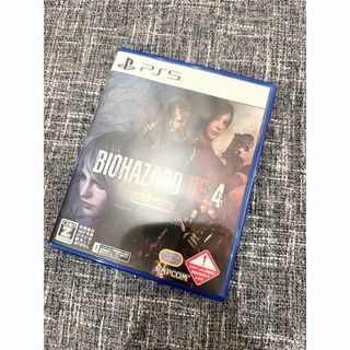 プレイステーション(PlayStation)のPS5  中古ソフト　バイオハザード RE:4 ゴールドエディション(家庭用ゲームソフト)