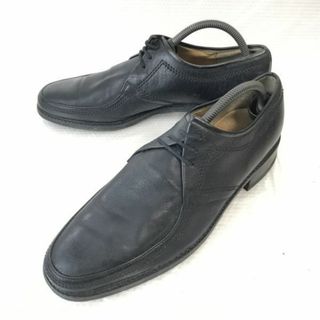 YORK KINGS★オールレザー/本革/袋縫い/Uチップ【9.5/27.0-27.5/黒/BLACK】ビジネス/dress shoes◆E-37#BUZZBERG(ドレス/ビジネス)