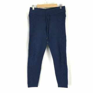 ロンハーマン/Ron Herman★ウール100％/ふわもこイージーパンツ【レディースS/股下66cm/紺/navy】秋冬ルームウェア/Pants/Trousers◆zBH483 #BUZZBERG(その他)