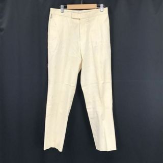 Made in Japan/三陽商会★BURBERRY★スラックス/テーパードパンツ【Mens size -79/M/股下70cm/Beige/ベージュ】Pants/Trousers◆BH250 #BUZZBERG(スラックス)