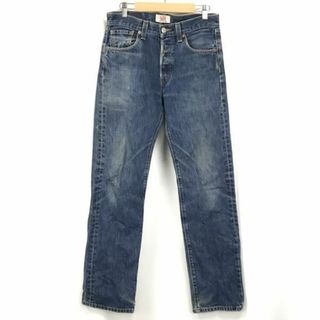 LEVI'S★501/デニムパンツ/ジーンズ【W29/メンズS/股下80cm】ボタンフライ/メキシコ製◆BG556 #BUZZBERG(デニム/ジーンズ)