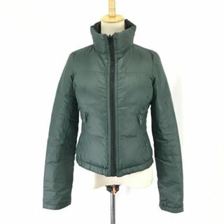 マウジー/MOUSSY★リバーシブル/高比率90％ダウンジャケット【2/レディースM/ダークオリーブ/緑/khaki×green】Jacket/Jumper◆zBH543 #BUZZBERG(ダウンジャケット)