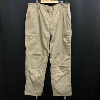 ロスコ/ROTHCO★B.D.U.ミリタリーカーゴパンツ【メンズW39-43/股下80cm/ベージュ/beige】ウエストアジャスター付き/Pants/Trouser◆zBH561 #BUZZBERG(ワークパンツ/カーゴパンツ)