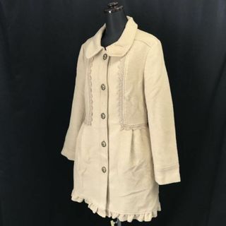 アクシーズファム/axes femme★レース/フレアコート【レディースM/ベージュ/beige】可愛い/Coats◆BH286 #BUZZBERG(ロングコート)