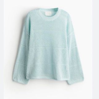 エイチアンドエム(H&M)のH&M ポインテルニットセーター(Tシャツ(長袖/七分))