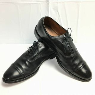 アレンエドモンズ(Allen Edmonds)の試着交換OK！Allen Edmonds　希少ビンテージ/Vintage/Fifth Avenue フィフスアベニュー【size10B/26.5-27.0】キャップトゥシューズ〈黒/BLACK/ブラック〉メンズ/菅NO.WZE-24 #BUZZBERG(ドレス/ビジネス)