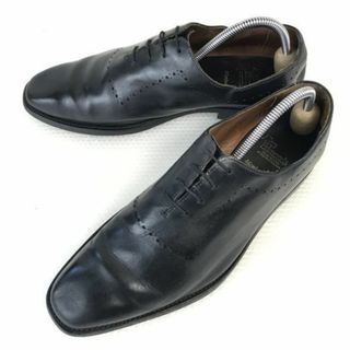 アレンエドモンズ(Allen Edmonds)の試着交換OK！80s-90s/USA製★アレンエドモンズ/Allen Edmonds Manhattan★ホールカットシューズ【10D/27.5/黒/BLACK】ビジネス/dress shoes◆pA-154 #BUZZBERG(ドレス/ビジネス)