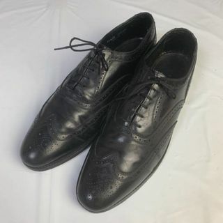 1985年製?　フローシャイムFlorsheim インペリアル　ケンムール ビジネスシューズ サイズ11.5 2A 27.5-28.5cm 黒◆is2-43 #BUZZBERG(ドレス/ビジネス)