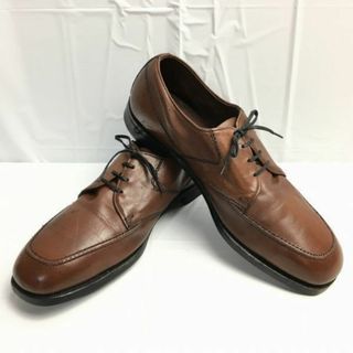 HI-TEST　70s/Vintage【サイズ9.5D/27.0-27.5】USAS Z41.1-1967/75　スチールトゥ/オックスフォードシューズ/Uチップ/茶　管NO.WZE-117 #BUZZBERG(ドレス/ビジネス)