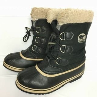 ソレル(SOREL)のSOREL/ソレル　スノーブーツ　ライナー付き　size7　24.5-25.5　〈黒/BLACK/ブラック〉管No.V12 #BUZZBERG(ブーツ)