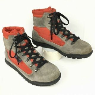 ASOLO SPORT　GORE-TEXゴアテックス　登山/トレッキングブーツ　size5/23.5-24.0程度　グレー×赤　　　Boots/Shoes〕菅No.WA157 #BUZZBERG(ブーツ)