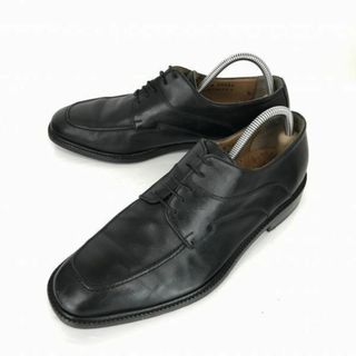 ビンテージ★フローシャイム/インペリアル/FLORSHEIM IMPERIAL★本革オールレザー/Uチップ【10D/27.5/黒】ドレスシューズ/ビジネス◆XC-27 #BUZZBERG(ドレス/ビジネス)