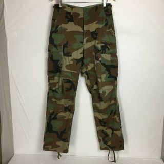 86年製 Vintage/ビンテージ/TROUSERS.WOODLAND　ミリタリー　ボトムス　サイズ 30　DLA100-86-C-069　サバイバル　パンツ　迷彩カモフラ　管NO.JPJ-1 #BUZZBERG(ワークパンツ/カーゴパンツ)