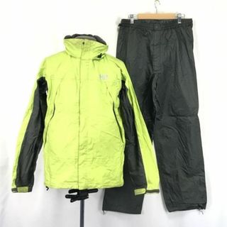 HELLY HANSEN★ナイロンパーカー/上下セットアップ/ウィンドブレーカー【Mens size -L/green×gray】Jackets/Set up◆BH247 #BUZZBERG(マウンテンパーカー)