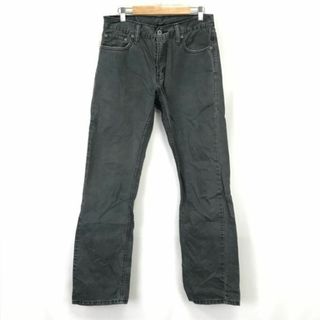 リーバイス/Levi's★514/スリムストレート/ブラックデニムパンツ【W30L32/股下82cm/黒系/black】Pants/Trouser◆cBH667-f #BUZZBERG(デニム/ジーンズ)