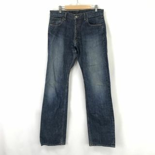 日本製★BEAMS/ビームス★デニムパンツ【メンズM/W82cm/股下84cm】ストレート/ジーンズ/コットン/ズボン/Pants/Trouser◆ｃpBH739 ＃BUZZBERG(デニム/ジーンズ)