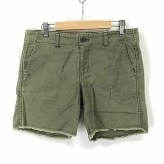 The Shinzone/シンゾーン★ショートパンツ【38/レディースM/khaki/カーキ】ホットパンツ/ハーフ/コットン/ズボン/Pants/Trouser◆ｃpBH739 ＃BUZZBERG(ショートパンツ)