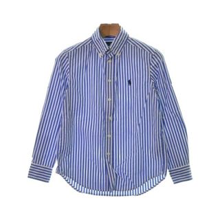 ラルフローレン(Ralph Lauren)のRalph Lauren ラルフローレン シャツ 8 青x白(ストライプ) 【古着】【中古】(ブラウス)