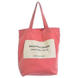 ビューティフルピープル(beautiful people)のbeautiful people トートバッグ F ピンク 【古着】【中古】(トートバッグ)