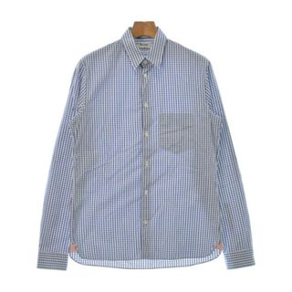 アクネストゥディオズ(Acne Studios)のAcne Studios カジュアルシャツ 46(L位) 白x青(チェック) 【古着】【中古】(シャツ)