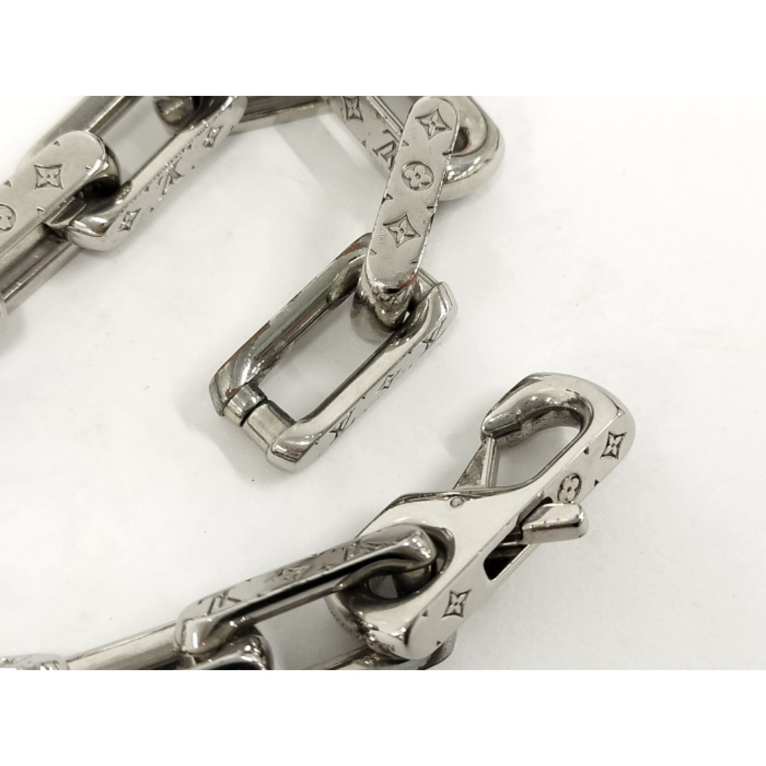 LOUIS VUITTON コリエ チェーン ブレスレット モノグラム メッキ LOUIS VUITTON コリエ チェーン ブレスレット モノグラム メッキ