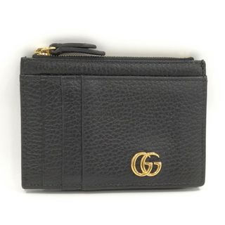 グッチ(Gucci)のGUCCI カードケース ブラック レザー 574804(財布)