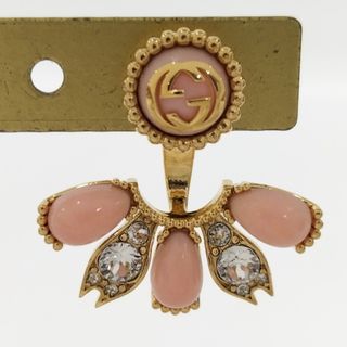 GUCCI ピアス クリスタルピンク