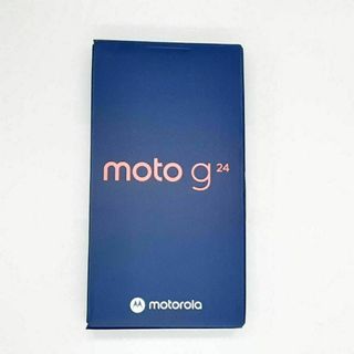 新品未開封 SIMフリー MOTOROLA moto g24 マットチャコール