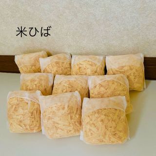 A9   【消臭・抗菌・防虫】米ひば　おがくず　香り袋  削りたてをお届けします(日用品/生活雑貨)