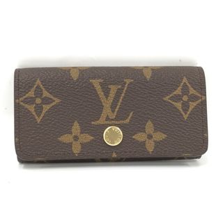 ルイヴィトン(LOUIS VUITTON)のLOUIS VUITTON ミュルティクレ4 4連キーケース モノグラム(キーケース)