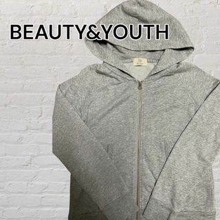 ビューティアンドユースユナイテッドアローズ(BEAUTY&YOUTH UNITED ARROWS)のBEAUTY&YOUTH  ユナイテッドアローズ　パーカー　ジップ　スウェット(パーカー)