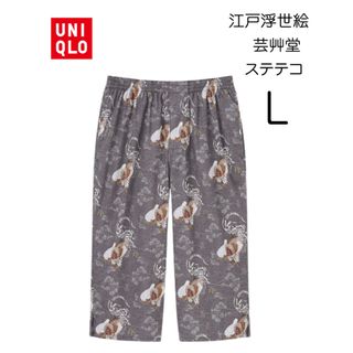 ユニクロ(UNIQLO)の【新品未使用】ユニクロメンズ  江戸浮世絵 芸艸堂ステテコ L(ショートパンツ)