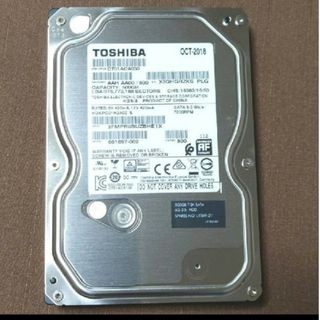 トウシバ(東芝)のTOSHIBA 3.5インチ HDD SATA 型番：DT01ACA050 正常(PCパーツ)