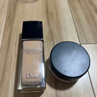 クリスチャンディオール(Christian Dior)のディオールスキン　フォーエヴァー　フルイドグロウ　2N(ファンデーション)