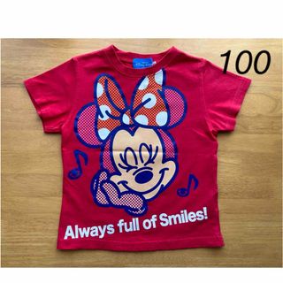 ディズニーリゾート　ミニーTシャツ  サイズ100