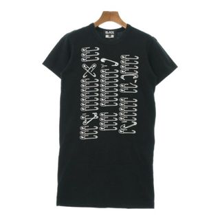 ブラックコムデギャルソン(BLACK COMME des GARCONS)のBLACK COMME des GARCONS Tシャツ・カットソー S 黒 【古着】【中古】(カットソー(半袖/袖なし))