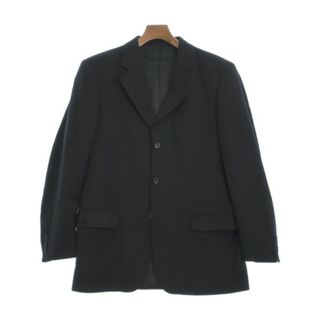 エルメネジルドゼニア(Ermenegildo Zegna)のErmenegildo Zegna テーラードジャケット 48(L位) 濃紺 【古着】【中古】(テーラードジャケット)