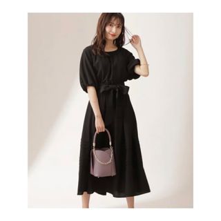 PROPORTION BODY DRESSING - ♥プロポーション タックデザインワンピース ロングワンピース