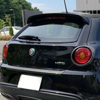 アルファロメオ(Alfa Romeo)のアルファスポルト Alfa Romeo Mito専用リヤスポイラー ブラック(車外アクセサリ)